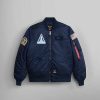 Men Alpha Industries Outerwear | Nasa Ma-1 Bomber Jacket Gen Ii