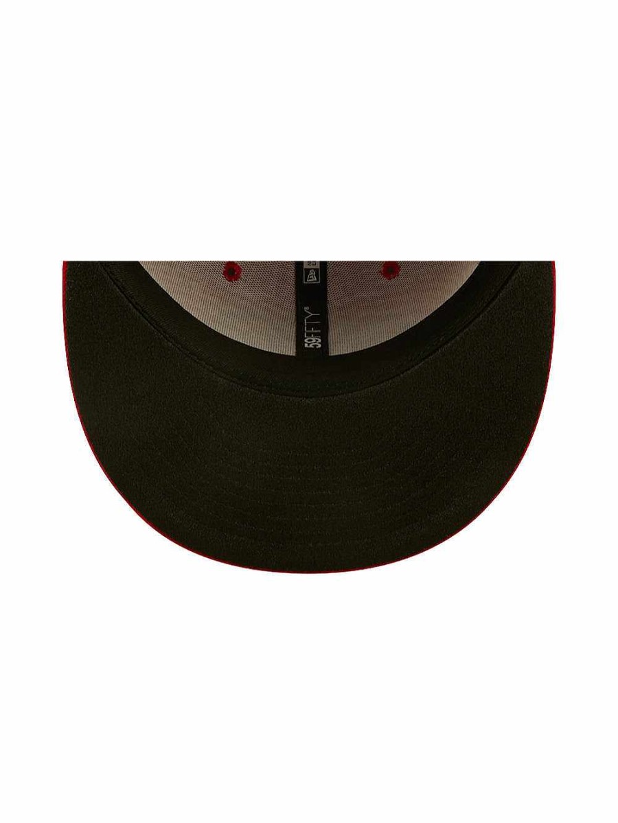 Nfl Alpha Industries Nfl X Alpha X New Era - Caps | San Francisco 49Ers X Alpha X New Era 59Fifty Fitted Cap Red