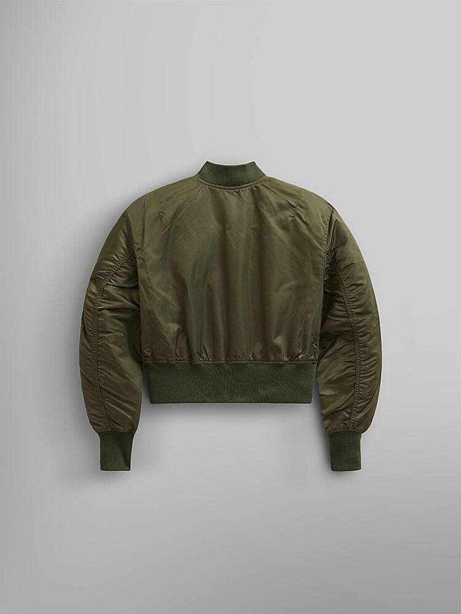 Women Alpha Industries Outerwear | L-2B Cropped Gen Ii Bomber Jacket W