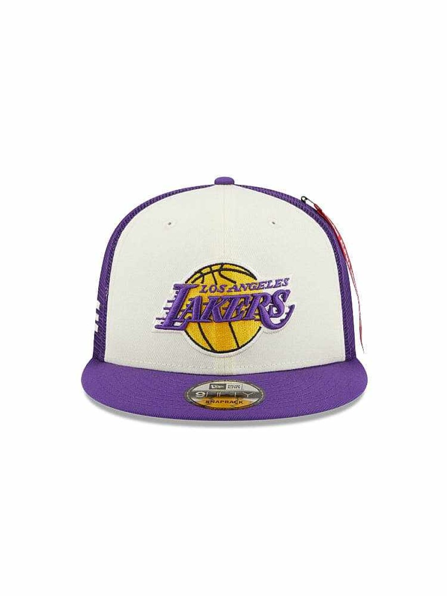 Nba Alpha Industries Nba X Alpha X New Era - Hats | Los Angeles Laker X Alpha X New Era 950 Cap Purple